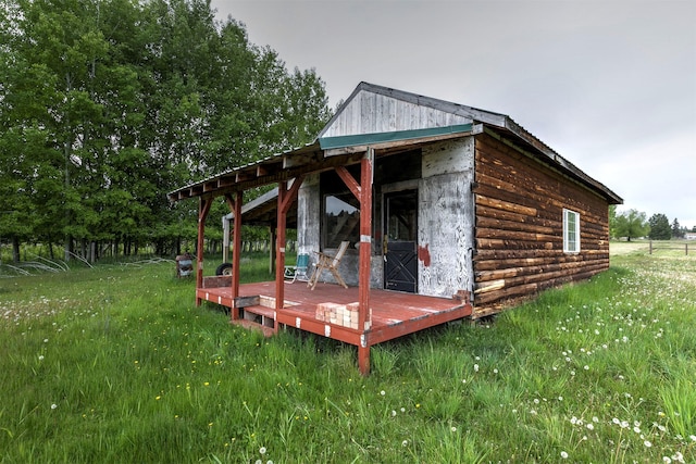 874 Coal Pit Rd, Corvallis, MT 59828 - view of outdoor structure
