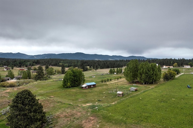 874 Coal Pit Rd, Corvallis, MT 59828 - view of mountain background with rural landscape