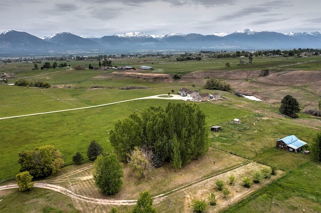 874 Coal Pit Rd, Corvallis, MT 59828 - view of rural area featuring a mountainous background and agricultural land