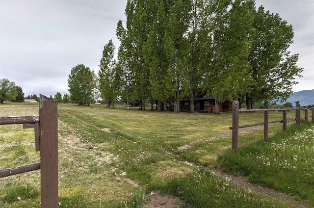 874 Coal Pit Rd, Corvallis, MT 59828 - view of yard featuring a view of rural / pastoral area