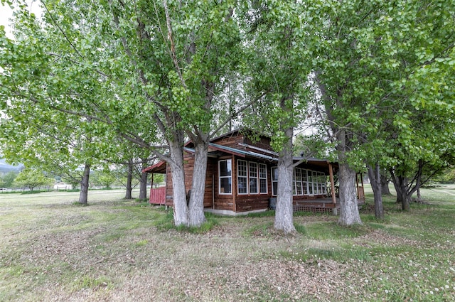 874 Coal Pit Rd, Corvallis, MT 59828 - view of front of house featuring covered porch
