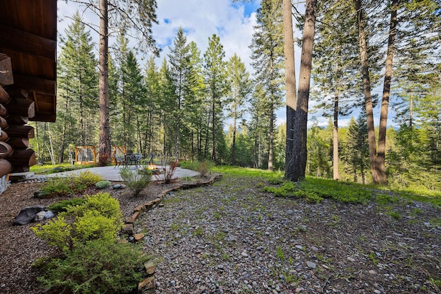 131 Mccaffery Lookout Trl, Bigfork, MT 59911 - view of yard with a patio area