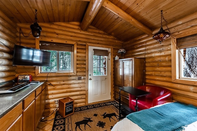 204 Cougar Meadow Dr, Saint Regis, MT 59866 - bedroom featuring wooden ceiling