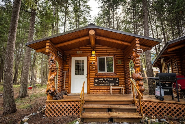 204 Cougar Meadow Dr, Saint Regis, MT 59866 - view of deck