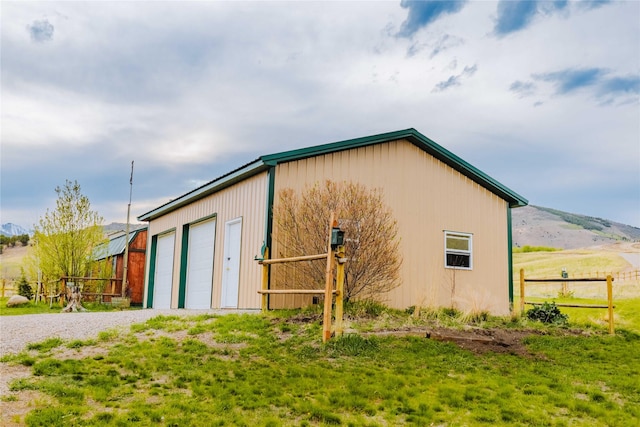 34 Outlaw Trl, Anaconda, MT 59711 - view of outdoor structure with a mountain view