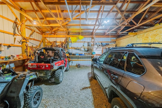 34 Outlaw Trl, Anaconda, MT 59711 - garage featuring a workshop area