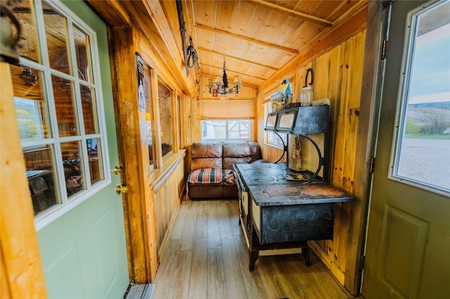 34 Outlaw Trl, Anaconda, MT 59711 - sunroom featuring a chandelier
