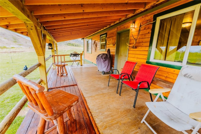 34 Outlaw Trl, Anaconda, MT 59711 - view of wooden deck