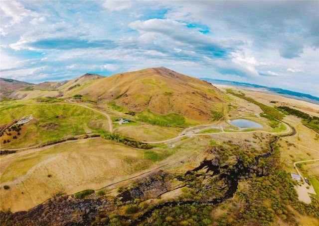 34 Outlaw Trl, Anaconda, MT 59711 - aerial overview of property's location with a water and mountain view