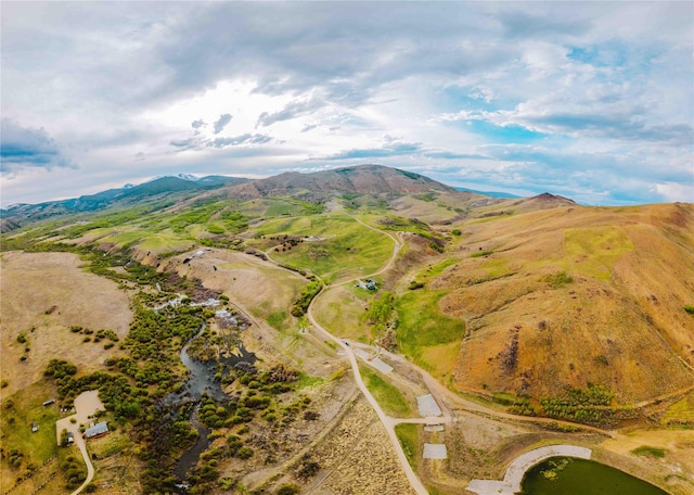 34 Outlaw Trl, Anaconda, MT 59711 - aerial view of property and surrounding area featuring mountains