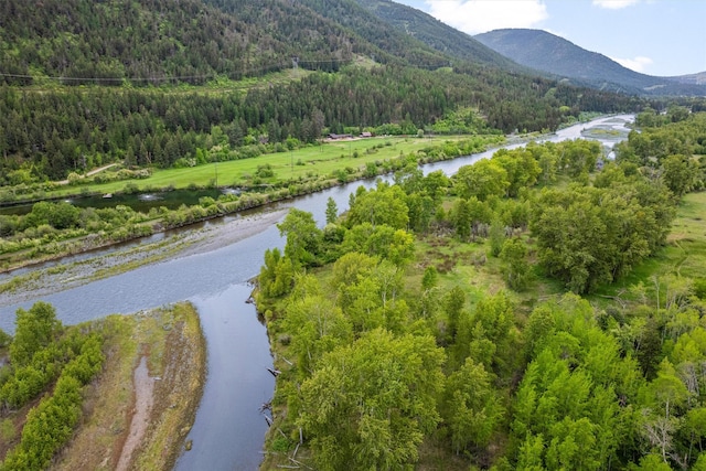 11515 Ninebark Way, Missoula, MT 59802 - view of mountain backdrop featuring a forest and a large body of water