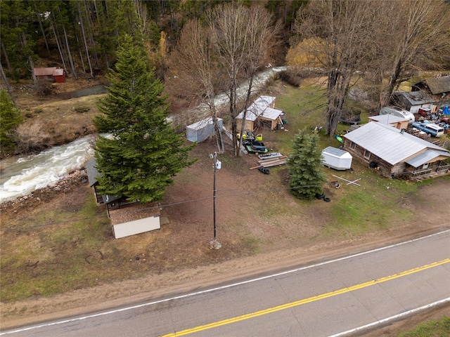 612 S Main St, Neihart, MT 59465 - drone / aerial view