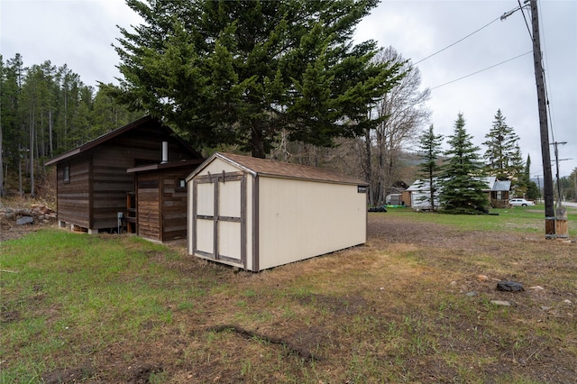 612 S Main St, Neihart, MT 59465 - view of shed