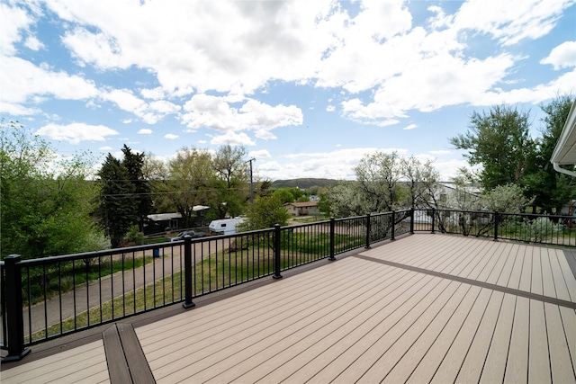 1610 Maple Dr, Fort Benton, MT 59442 - view of deck