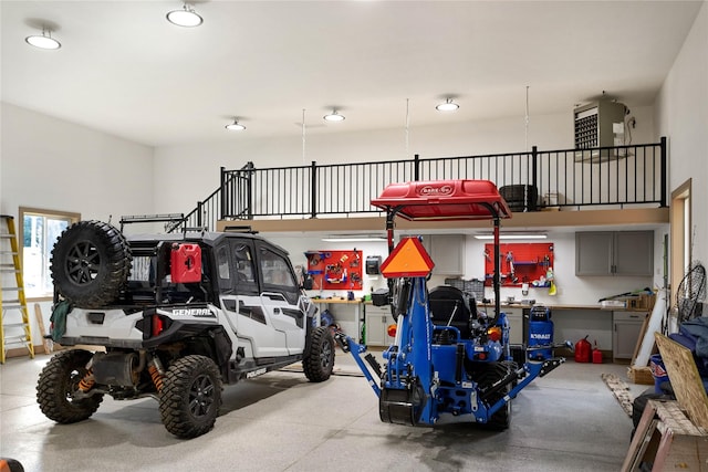 46274 Meadowlark Ln, Big Arm, MT 59910 - view of garage