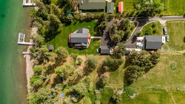 46274 Meadowlark Ln, Big Arm, MT 59910 - drone / aerial view
