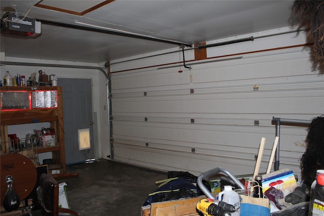 34575 Gunlock Rd, Charlo, MT 59824 - garage with a garage door opener