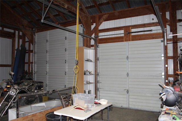 34575 Gunlock Rd, Charlo, MT 59824 - view of garage