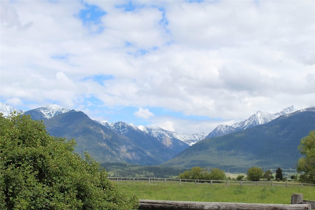 34575 Gunlock Rd, Charlo, MT 59824 - mountain view featuring rural landscape