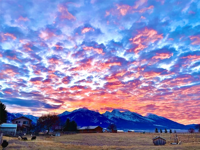 34575 Gunlock Rd, Charlo, MT 59824 - view of mountain backdrop