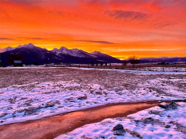 34575 Gunlock Rd, Charlo, MT 59824 - view of mountain backdrop
