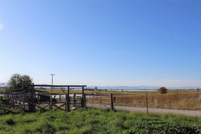 34575 Gunlock Rd, Charlo, MT 59824 - view of yard with a view of rural / pastoral area and a mountain view