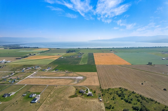 1221 Majestic View Ln, Kalispell, MT 59901 - aerial view of property and surrounding area featuring rural landscape and rows of crops