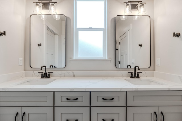 1050 Mill Creek Dr, Bigfork, MT 59911 - full bath featuring double vanity