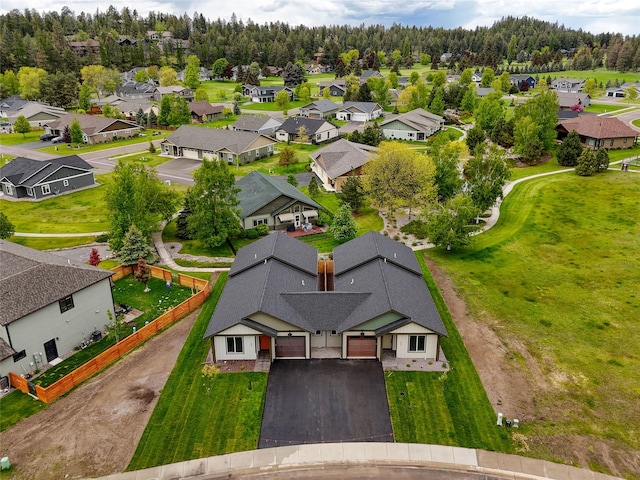1050 Mill Creek Dr, Bigfork, MT 59911 - aerial perspective of suburban area