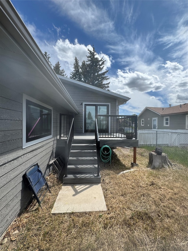 3115 8th Ave N, Great Falls, MT 59401 - exterior space with a deck
