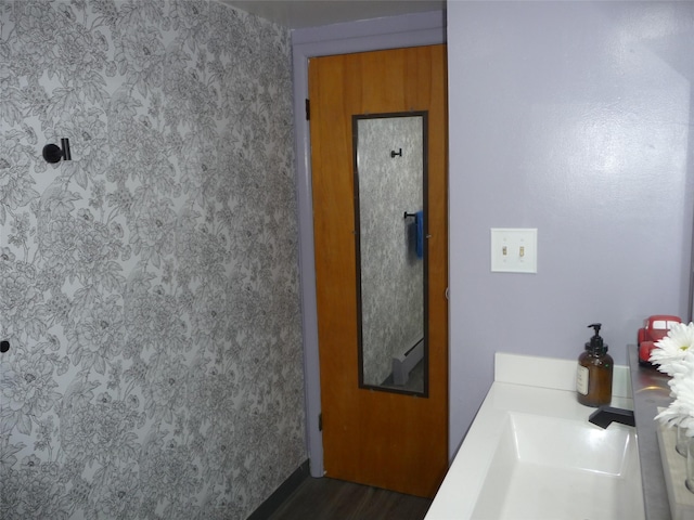 3115 8th Ave N, Great Falls, MT 59401 - bathroom with wood finished floors