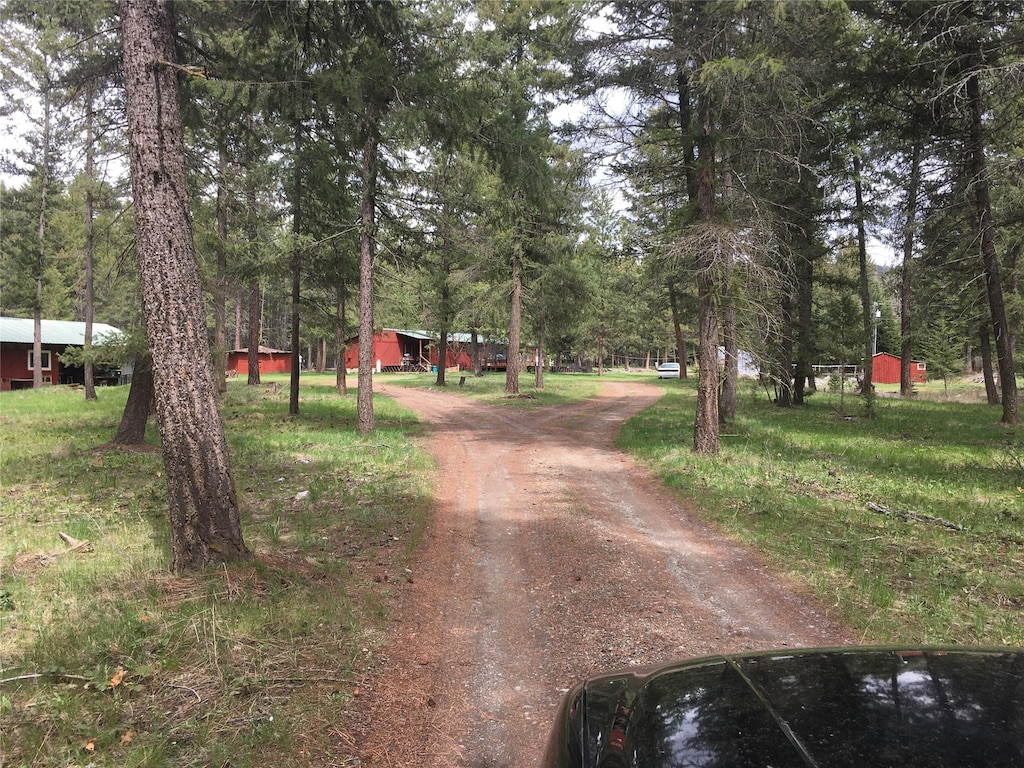 602 Upper Lynch Creek Rd, Plains, MT 59859 - view of dirt / gravel driveway