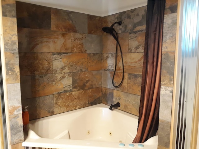 314 4th Ave NE, Cut Bank, MT 59427 - full bathroom featuring a combined bath / shower with jetted tub