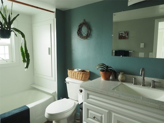 15 Perrin Ln, Hot Springs, MT 59845 - bathroom featuring toilet, vanity, and a bath
