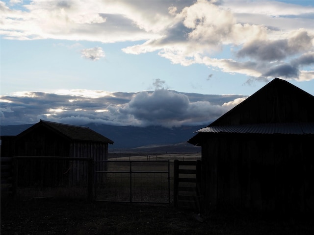 15 Perrin Ln, Hot Springs, MT 59845 - view of yard featuring a barn and an outbuilding