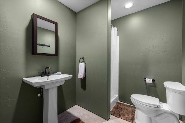 217 Forest Ridge Trl, Kila, MT 59920 - bathroom featuring toilet and a stall shower