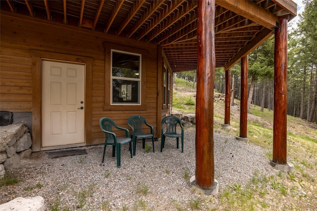 217 Forest Ridge Trl, Kila, MT 59920 - view of patio / terrace