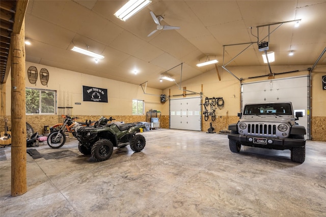 217 Forest Ridge Trl, Kila, MT 59920 - garage featuring a garage door opener