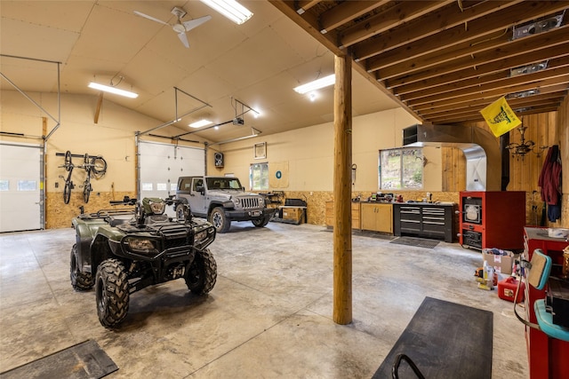 217 Forest Ridge Trl, Kila, MT 59920 - view of garage