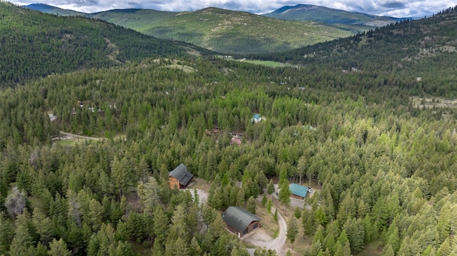 217 Forest Ridge Trl, Kila, MT 59920 - view of property location with mountains and a forest