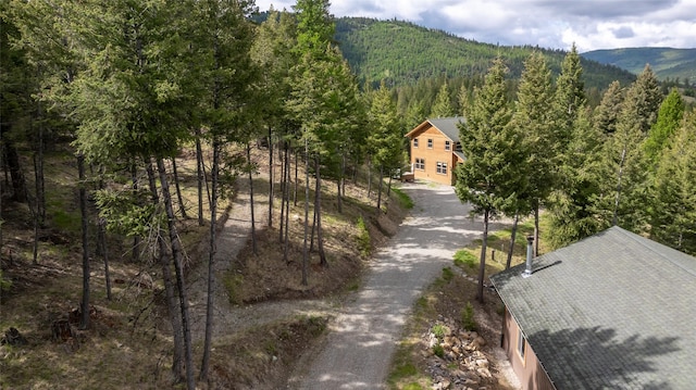 217 Forest Ridge Trl, Kila, MT 59920 - view of mountain backdrop featuring a forest