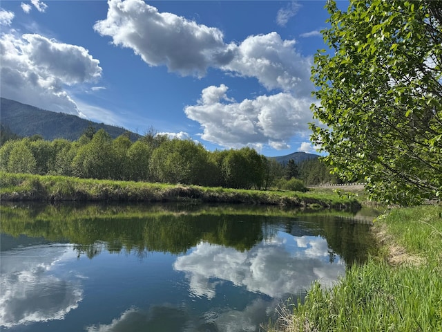 2 Cedar Grove Ln, Noxon, MT 59853 - water view with mountains
