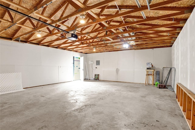 1721 13th Ave S, Great Falls, MT 59405 - garage featuring a garage door opener