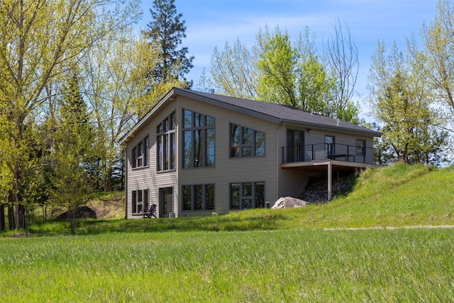 550 Talbot Rd, Columbia Falls, MT 59912 - view of rear view of house