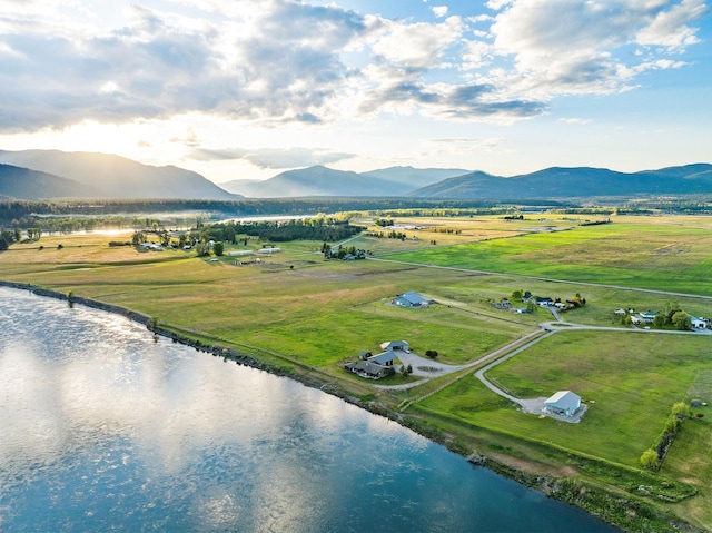 17 River Runs Ct, Plains, MT 59859 - view of rural area with a water and mountain view