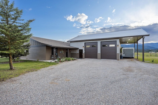 17 River Runs Ct, Plains, MT 59859 - view of front of house with driveway and a front lawn