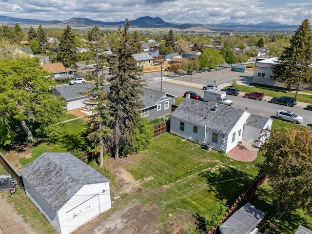 925 Hollins Ave, Helena, MT 59601 - aerial perspective of suburban area with a mountainous background
