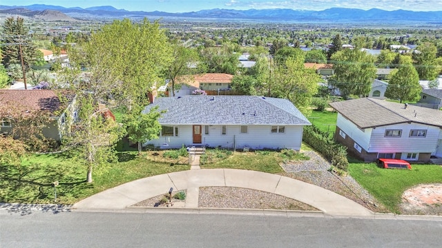 1320 Flowerree St, Helena, MT 59601 - view from above of property featuring a mountainous background