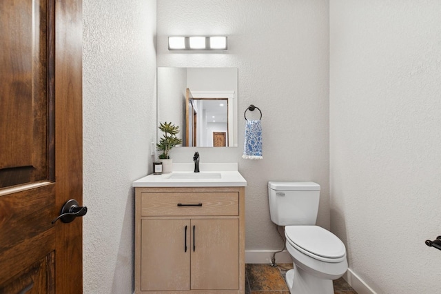 323 Skookum Rd, Lakeside, MT 59922 - bathroom with vanity and a textured wall