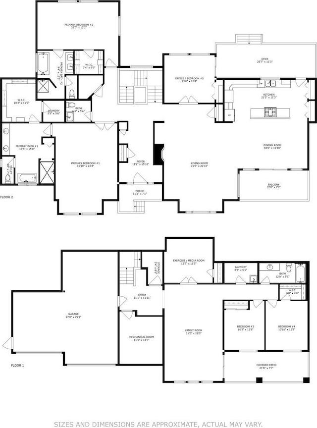 323 Skookum Rd, Lakeside, MT 59922 - home floor plan